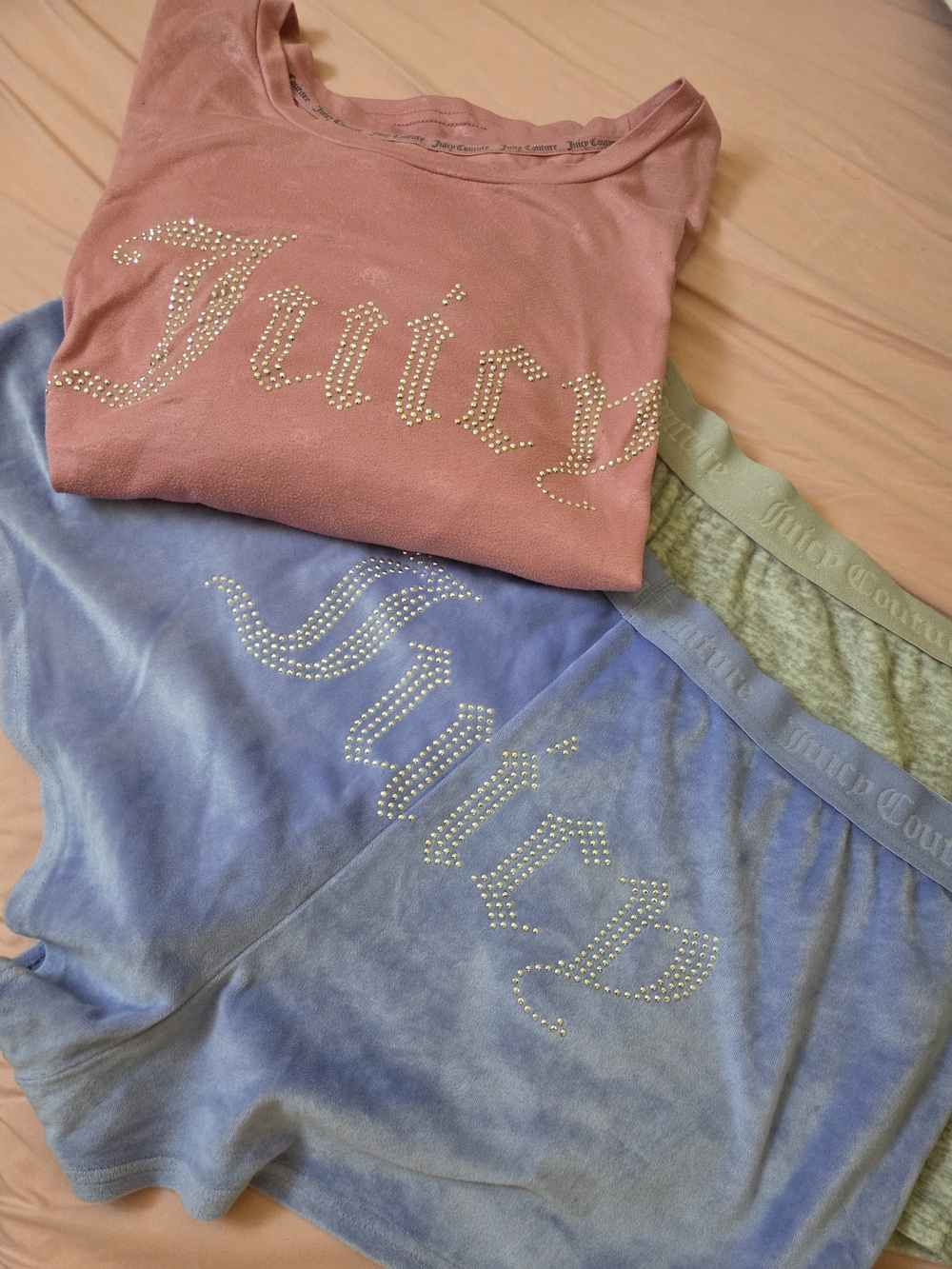 Juicy Couture Rhinestone Lounge Wear Bundle